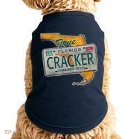 Florida Cracker Shirt Florida Strong Hurricane Ian Support Florida Doggie Tank thumb 0