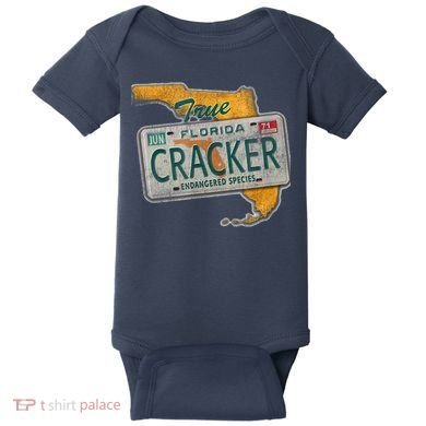 Florida Cracker Shirt Florida Strong Hurricane Ian Support Florida Baby Bodysuit