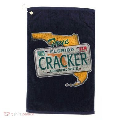 Florida Cracker Shirt Florida Strong Hurricane Ian Support Florida Golf Towel