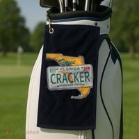 Florida Cracker Shirt Florida Strong Hurricane Ian Support Florida Golf Towel thumb 2