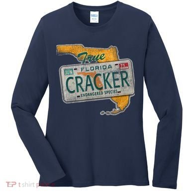 Florida Cracker Shirt Florida Strong Hurricane Ian Support Florida Women's Long Sleeve Shirt