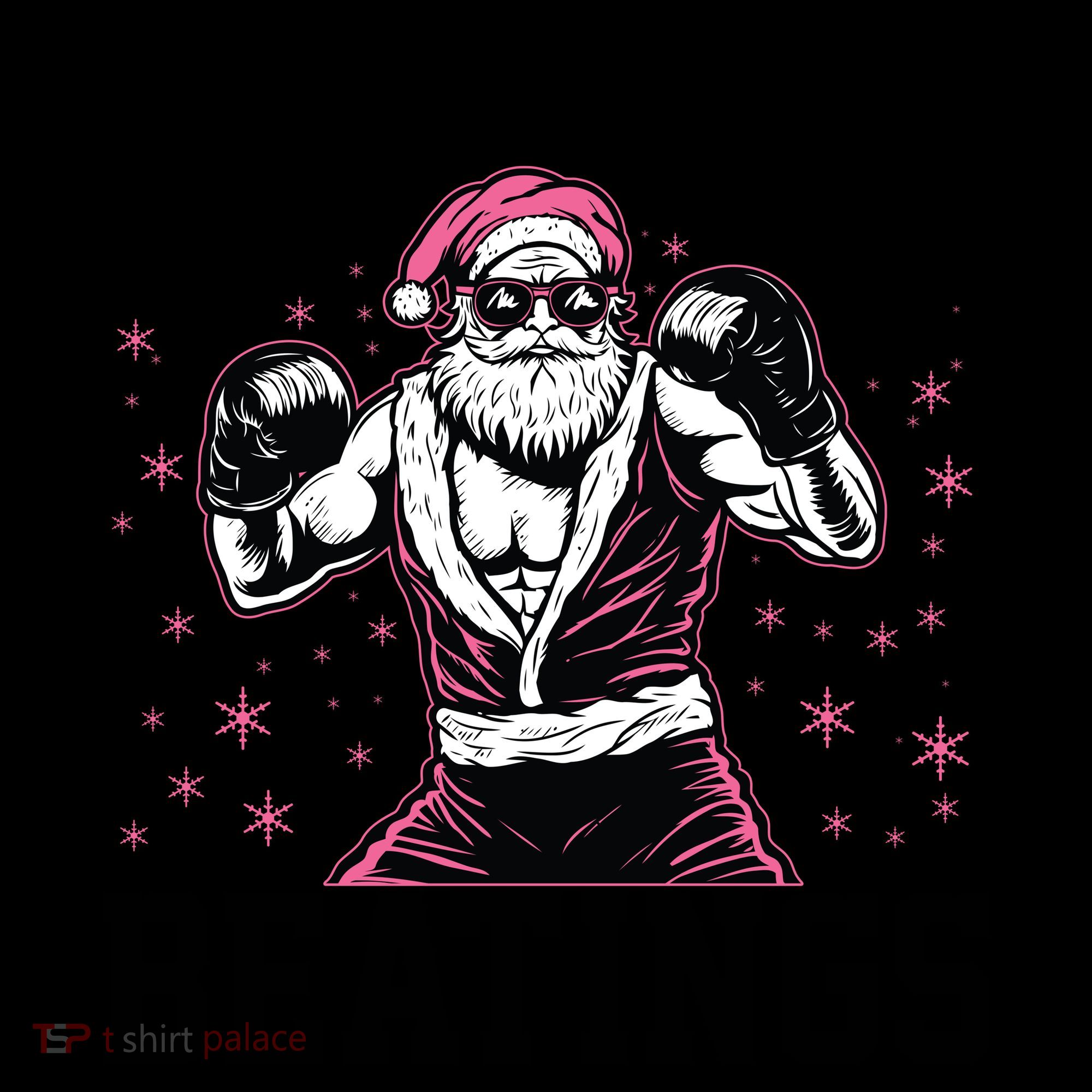 Funny Christmas Seasons Beatings Mma Boxing Santa Claus Coffee Mug