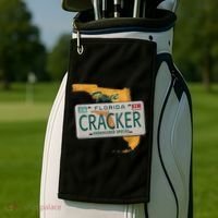 Florida Cracker Shirt Florida Strong Hurricane Ian Support Florida Golf Towel thumb 2