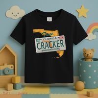 Florida Cracker Shirt Florida Strong Hurricane Ian Support Florida Toddler T-Shirt thumb 3