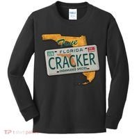 Florida Cracker Shirt Florida Strong Hurricane Ian Support Florida Kids Long Sleeve Shirt thumb 0