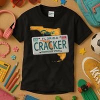 Florida Cracker Shirt Florida Strong Hurricane Ian Support Florida Kids T-Shirt thumb 3