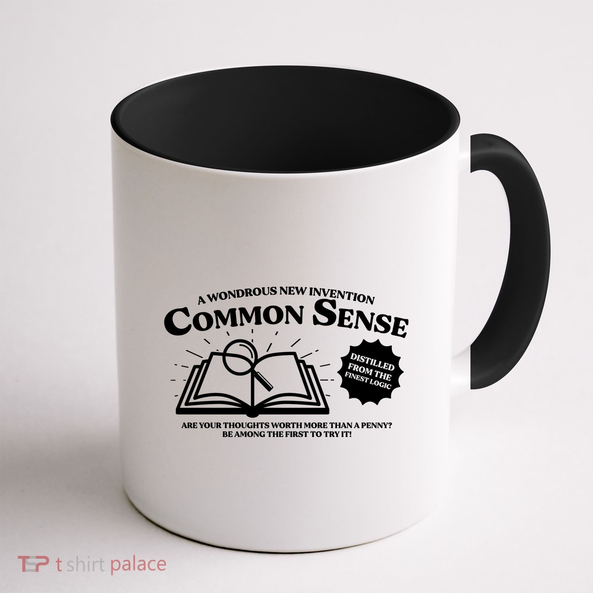 Funny Common Sense Advertisement Coffee Mug