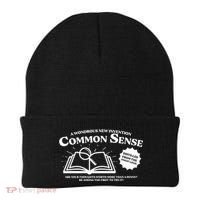 Funny Common Sense Advertisement Beanie thumb 0