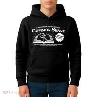 Funny Common Sense Advertisement Kids Hoodie thumb 4