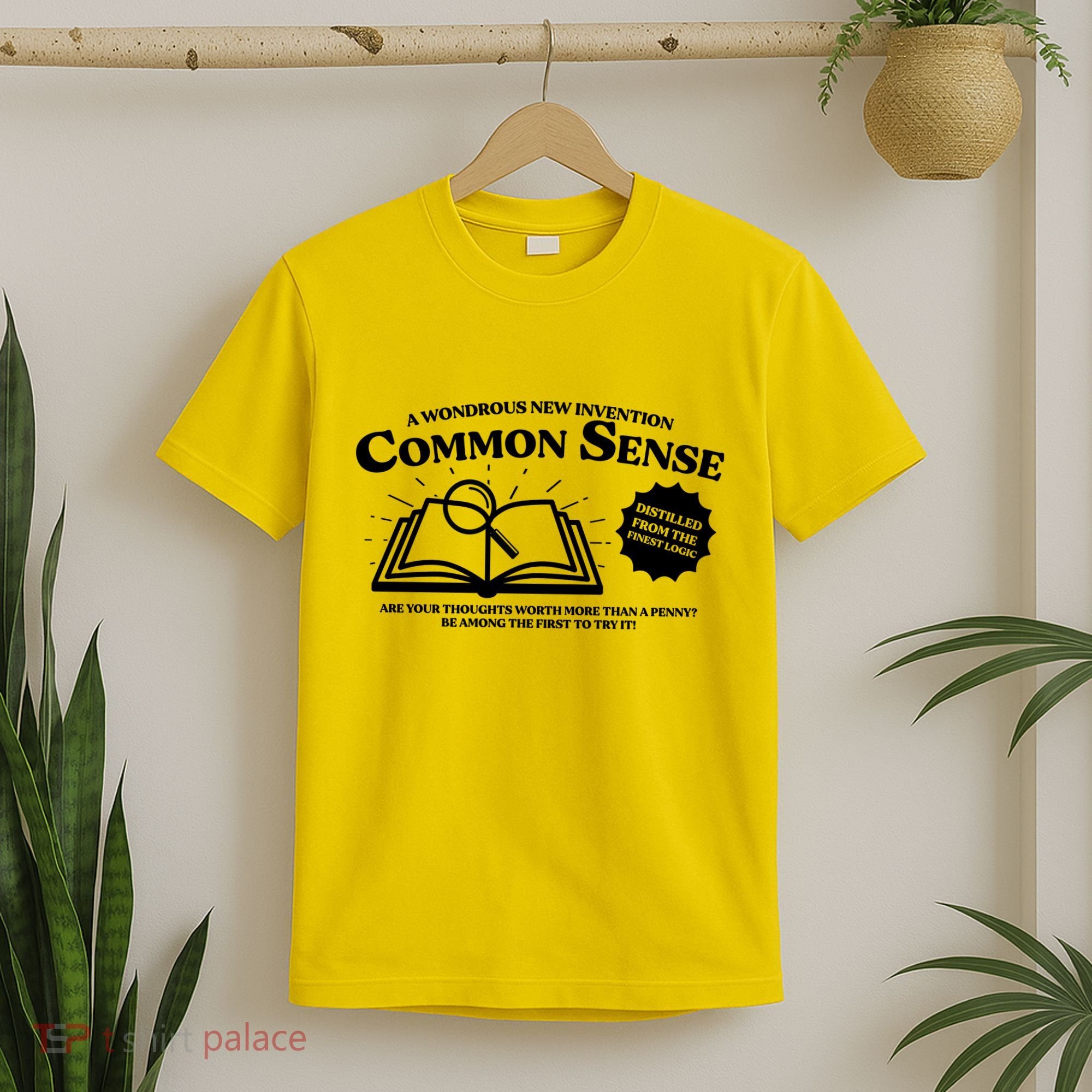Funny Common Sense Advertisement T-Shirt