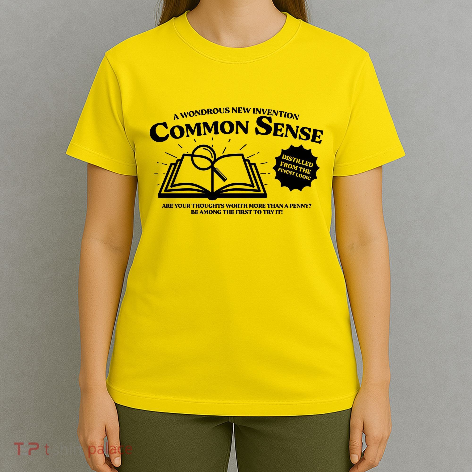 Funny Common Sense Advertisement T-Shirt