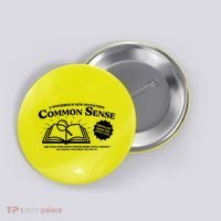 Funny Common Sense Advertisement Button thumb 0