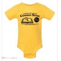 Funny Common Sense Advertisement Baby Bodysuit thumb 0