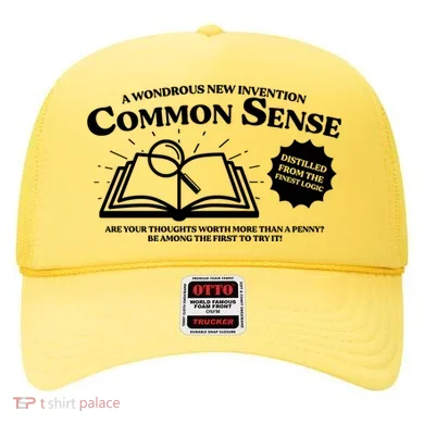 Funny Common Sense Advertisement Hat