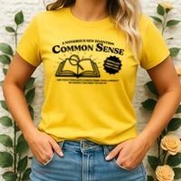 Funny Common Sense Advertisement Women's T-Shirt thumb 2