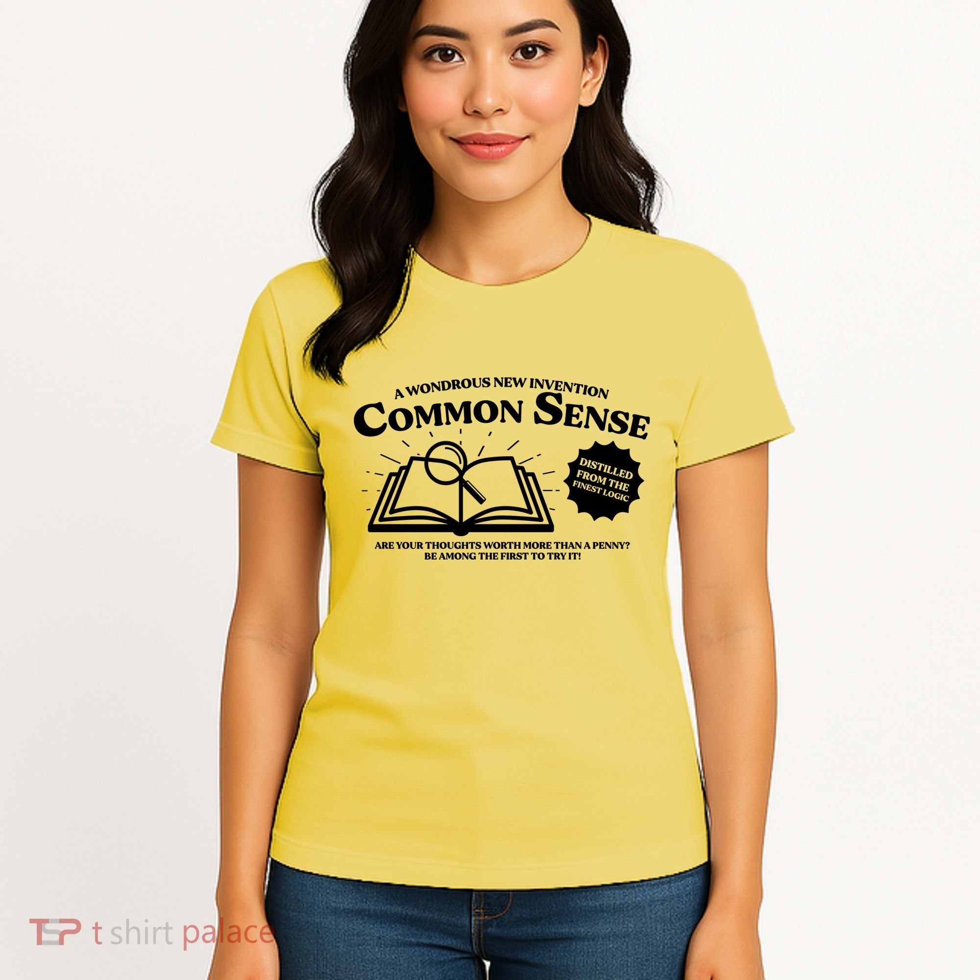 Funny Common Sense Advertisement Women's T-Shirt
