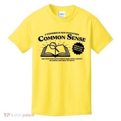 Funny Common Sense Advertisement Kids T-Shirt