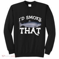 Funny Coho Salmon Fishing Saltwater Freshwater Angler Gift Sweatshirt thumb 0