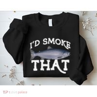 Funny Coho Salmon Fishing Saltwater Freshwater Angler Gift Sweatshirt thumb 2
