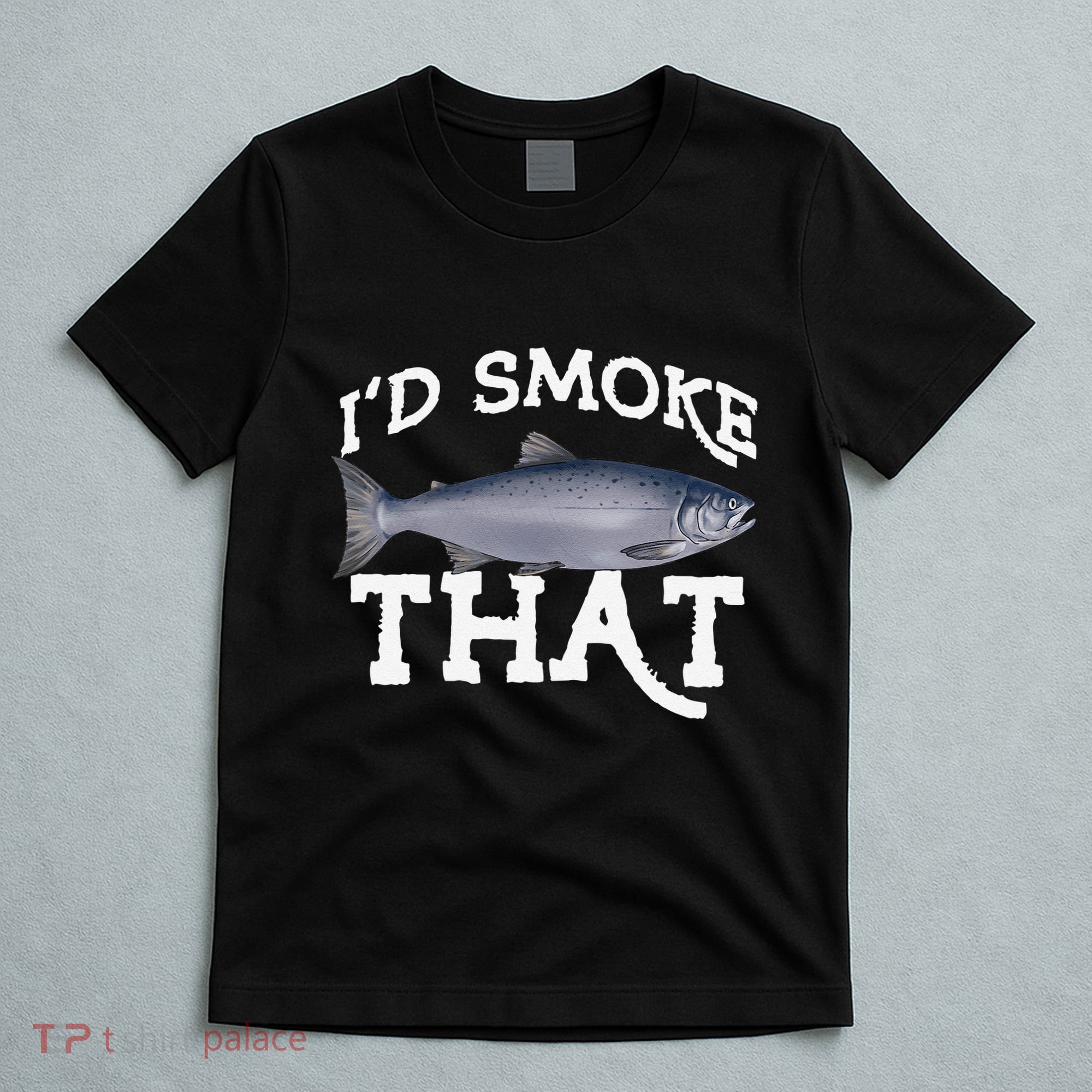 Funny Coho Salmon Fishing Saltwater Freshwater Angler Gift T-Shirt