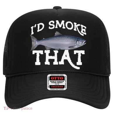 Funny Coho Salmon Fishing Saltwater Freshwater Angler Gift Hat
