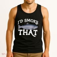 Funny Coho Salmon Fishing Saltwater Freshwater Angler Gift Tank Top thumb 3