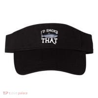 Funny Coho Salmon Fishing Saltwater Freshwater Angler Gift Visor thumb 0