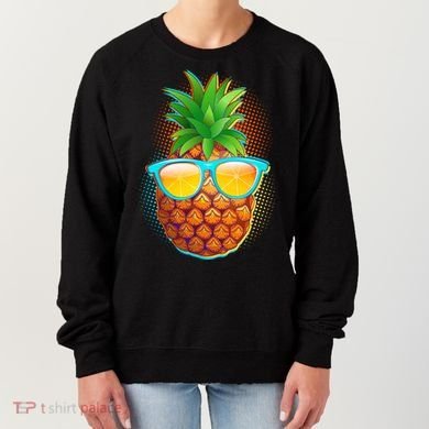 Funny Cool Summertime Pineapple Women's Sweatshirt