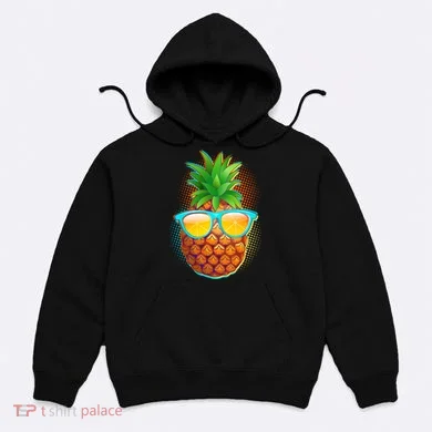 Funny Cool Summertime Pineapple Hoodie