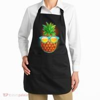 Funny Cool Summertime Pineapple Apron thumb 2