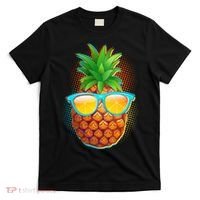 Funny Cool Summertime Pineapple T-Shirt thumb 0