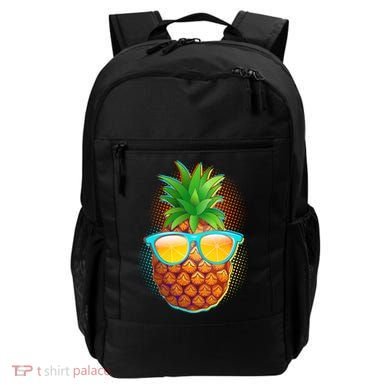 Funny Cool Summertime Pineapple Backpack