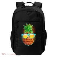 Funny Cool Summertime Pineapple Backpack thumb 0
