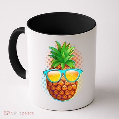 Funny Cool Summertime Pineapple Coffee Mug