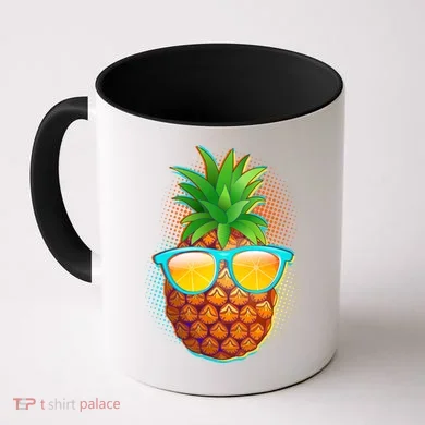 Funny Cool Summertime Pineapple Coffee Mug