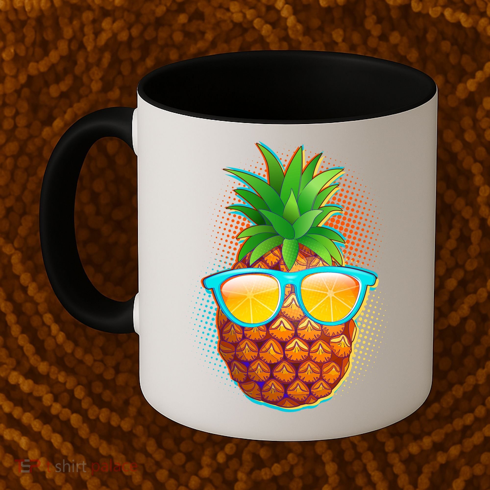 Funny Cool Summertime Pineapple Coffee Mug
