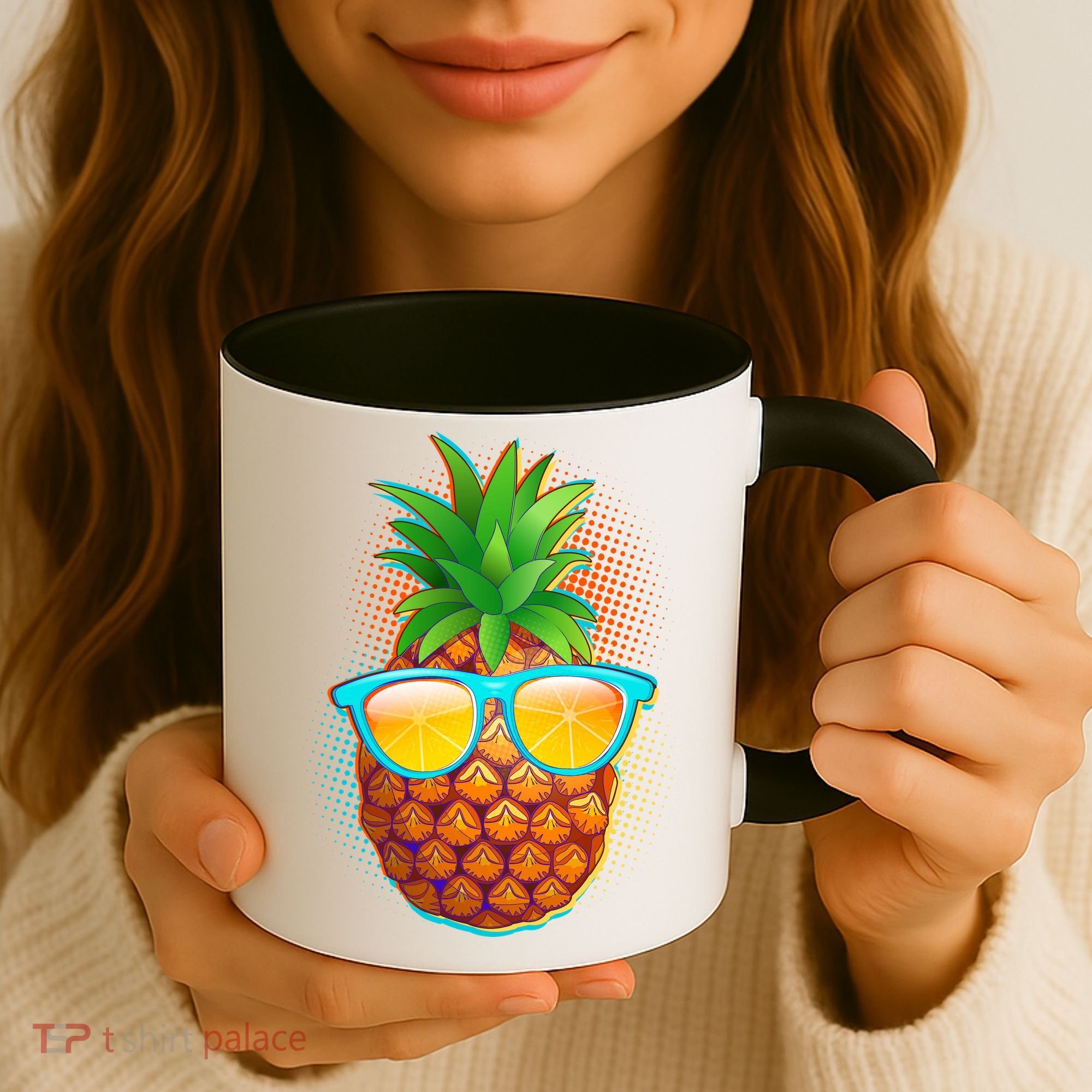 Funny Cool Summertime Pineapple Coffee Mug