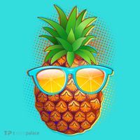 Funny Cool Summertime Pineapple Tote Bag thumb 4