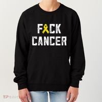 Fck Cancer Sarcoma Cancer Awareness Gift Bone Cancer Chemo Gift Women's Sweatshirt thumb 0