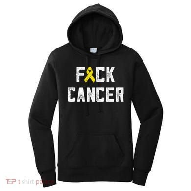 Fck Cancer Sarcoma Cancer Awareness Gift Bone Cancer Chemo Gift Women's Hoodie
