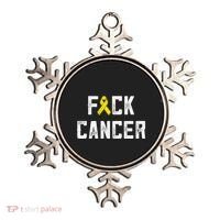 Fck Cancer Sarcoma Cancer Awareness Gift Bone Cancer Chemo Gift Ornament thumb 0