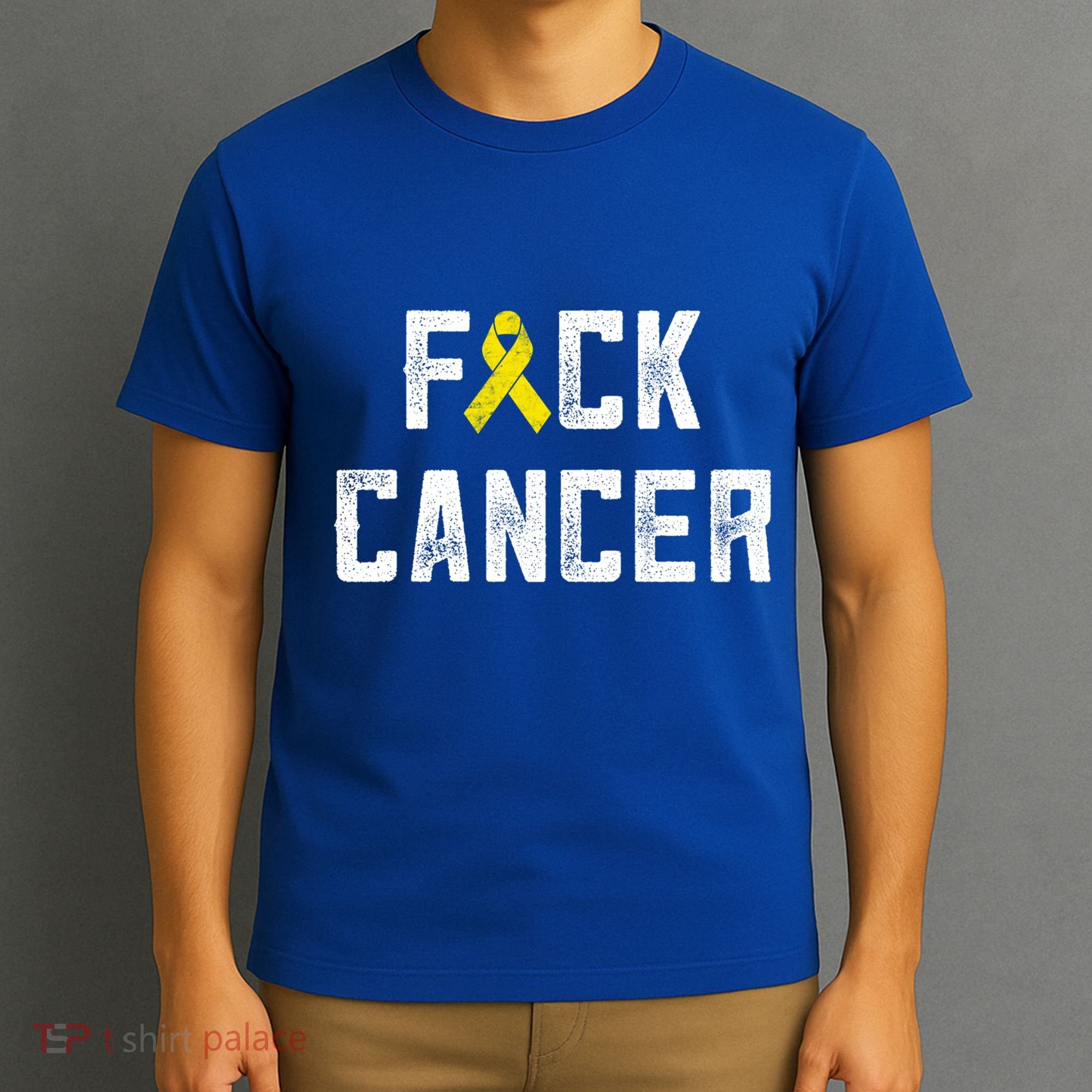 Fck Cancer Sarcoma Cancer Awareness Gift Bone Cancer Chemo Gift T-Shirt
