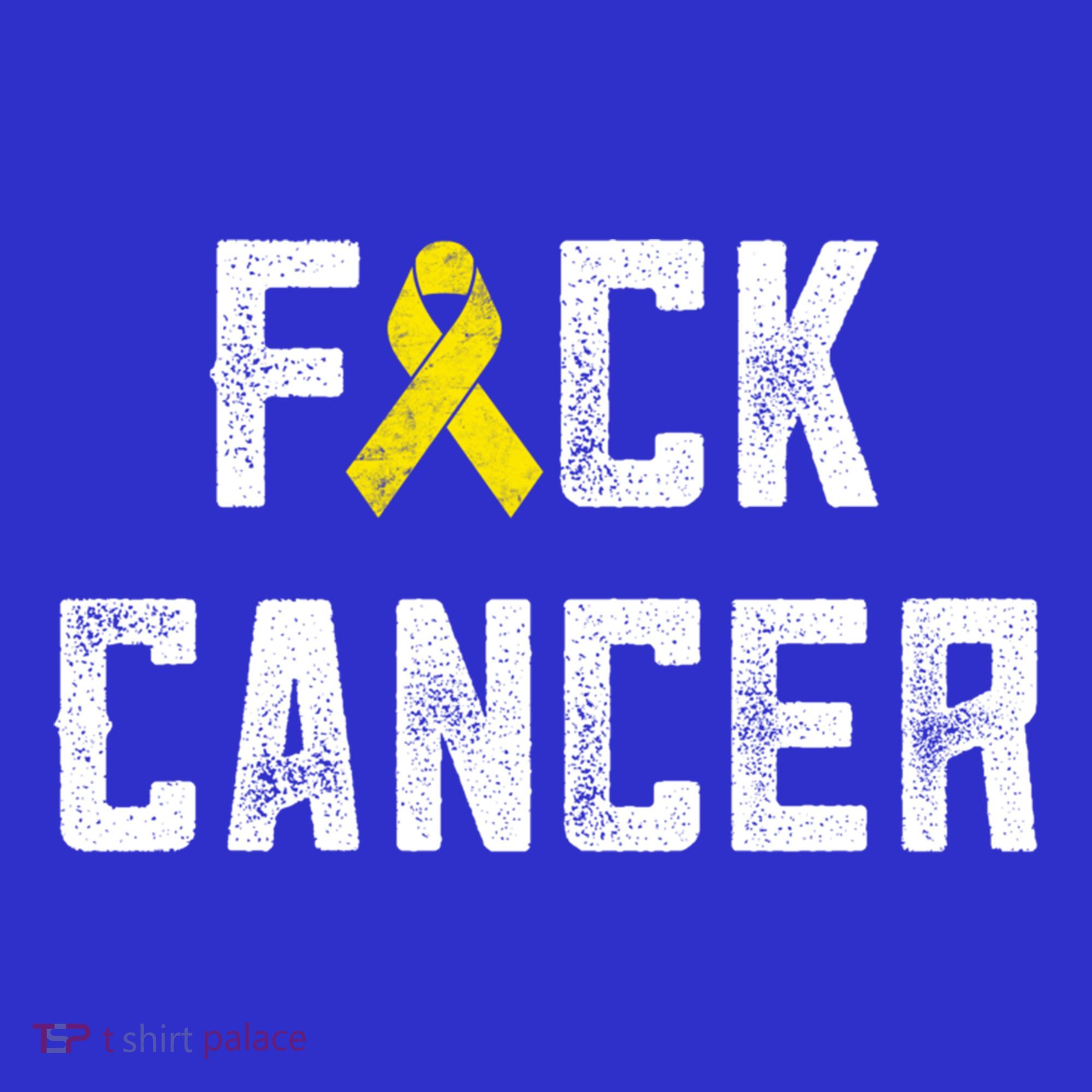 Fck Cancer Sarcoma Cancer Awareness Gift Bone Cancer Chemo Gift Tank Top