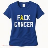Fck Cancer Sarcoma Cancer Awareness Gift Bone Cancer Chemo Gift Women's T-Shirt thumb 0