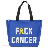 Fck Cancer Sarcoma Cancer Awareness Gift Bone Cancer Chemo Gift Tote Bag thumb 0