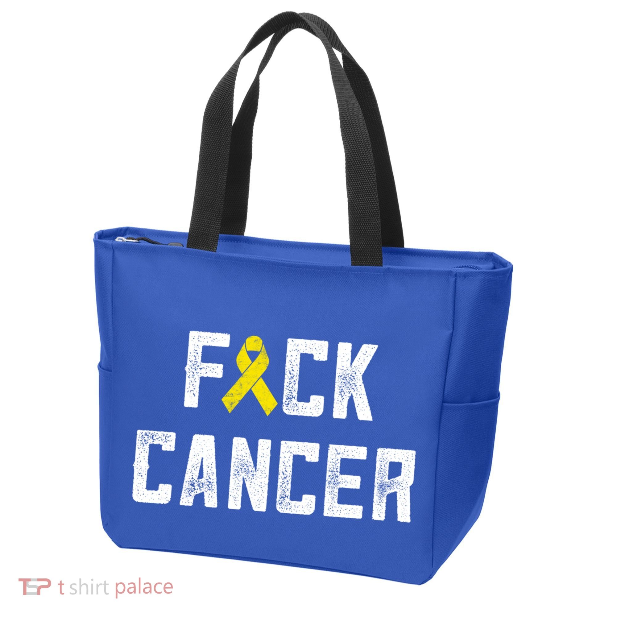 Fck Cancer Sarcoma Cancer Awareness Gift Bone Cancer Chemo Gift Tote Bag