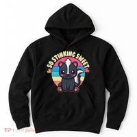 Funny Cute Skunk So Stinking Sweet Hoodie thumb 0