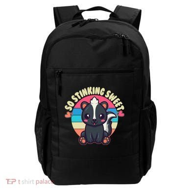 Funny Cute Skunk So Stinking Sweet Backpack