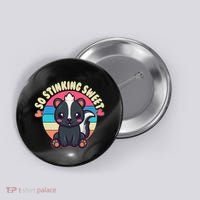 Funny Cute Skunk So Stinking Sweet Button thumb 0