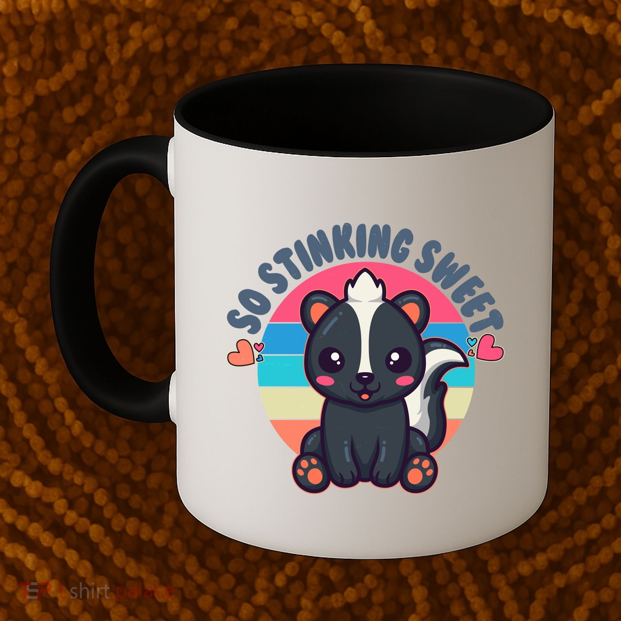 Funny Cute Skunk So Stinking Sweet Coffee Mug